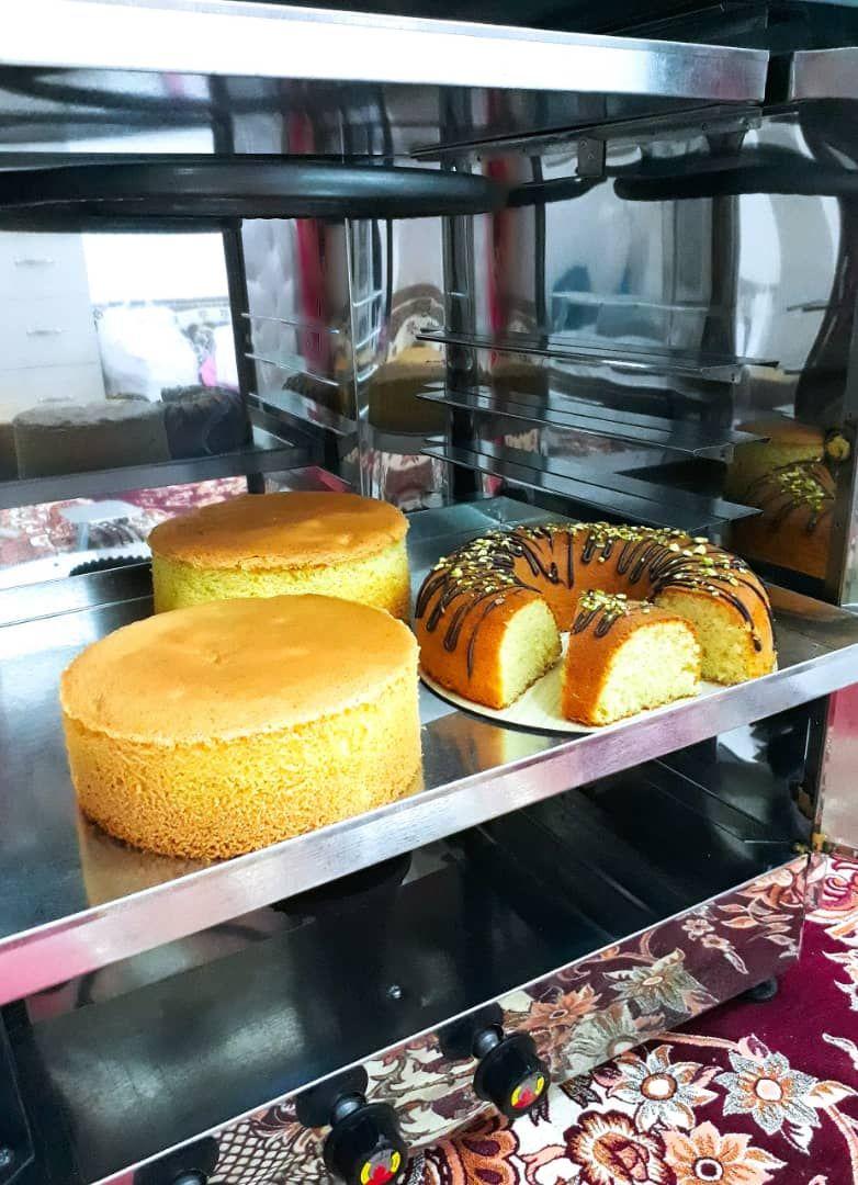 کیک موز و گردو