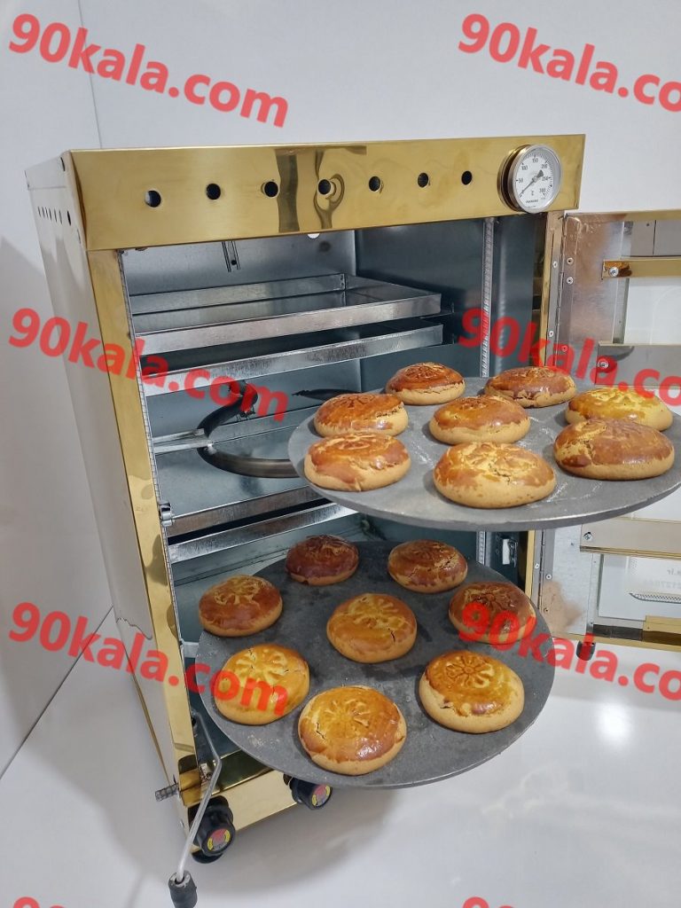 فر گازی استیل طلایی
