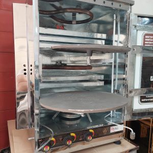 تنورگازی استیل 6سینی + دوچدن 38 +جوجه گردان (کد712)