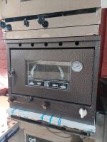 تنورگازی کوره ای مشکی دوسینی + دماسنج + تایمر دار (کد محصول721)