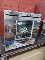 تنورگازی 2سینی تمام استیل+چدن 38 (کد محصول769)
