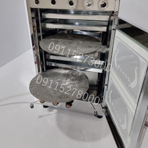 تنورگازی 4سینی استیل +دوچدن 32 (کد محصول 786)