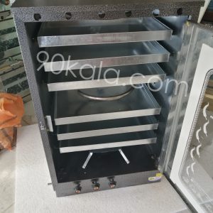 تنورگازی کوره ای مشکی 6سینی